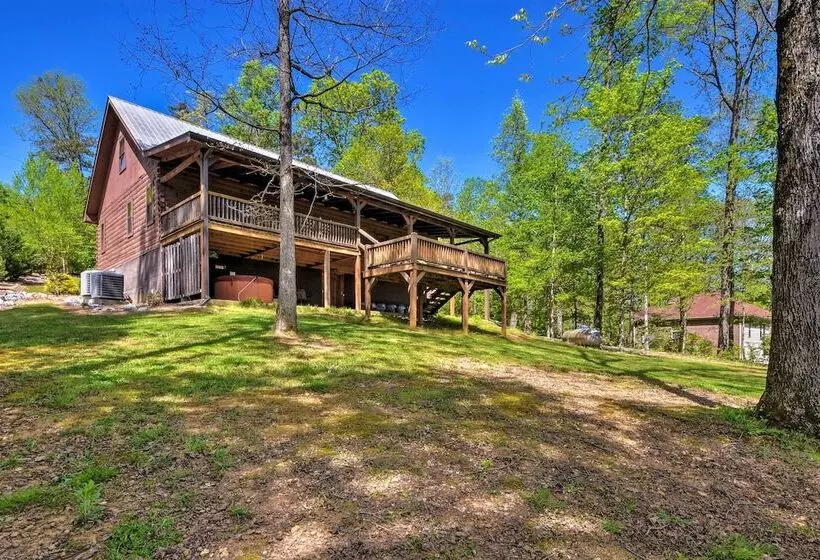 Cozy Trenton Cabin W/ Spa ~15 Mi To Lookout Mtn!