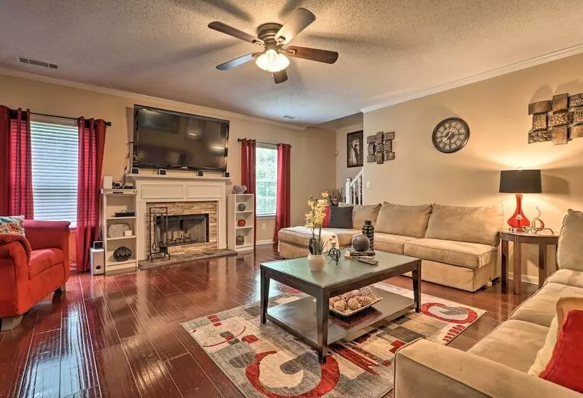 Fairburn Home W/ Fire Pit   24 Mi To Atlanta!