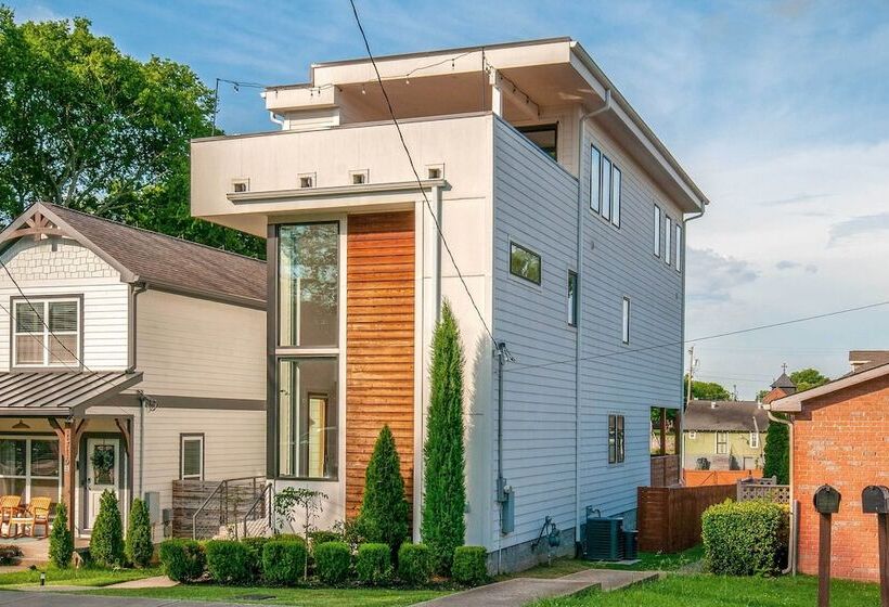 Nashville Home W/ Rooftop Deck < 2 Mi To Dtwn