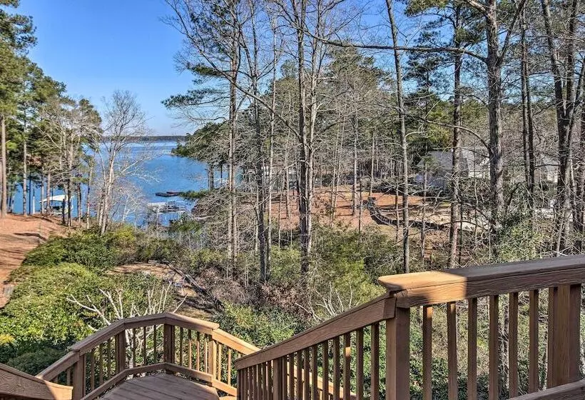 Luxe Lake House W/ Pool & Dock On Deep Water Cove!
