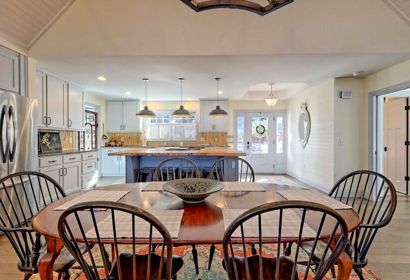 Luxury Lakefront Hiawassee Cottage W/ Boat Dock!