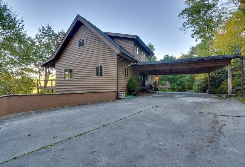 Pet Friendly Sky Valley House W/ Game Room & Views