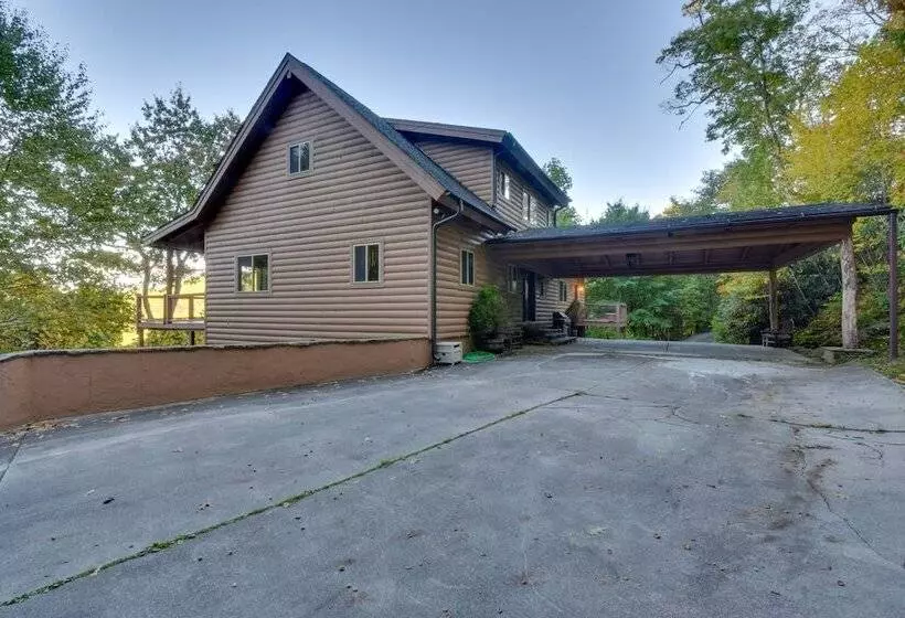Pet Friendly Sky Valley House W/ Game Room & Views