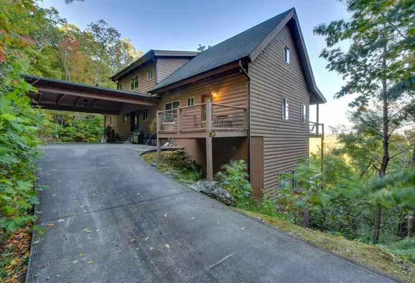 Pet Friendly Sky Valley House W/ Game Room & Views