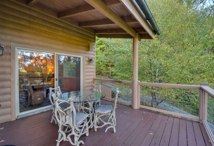 Pet Friendly Sky Valley House W/ Game Room & Views