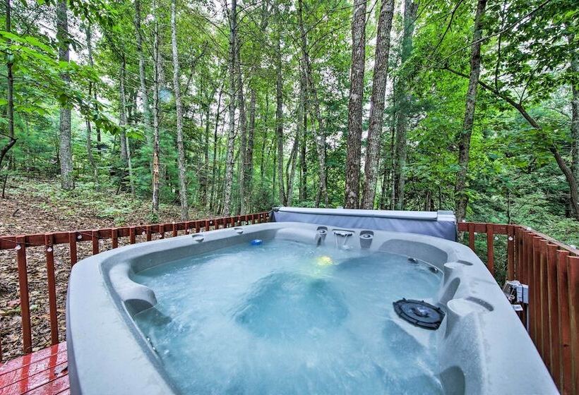 Charming Blue Ridge Mountain Cabin W/ Hot Tub