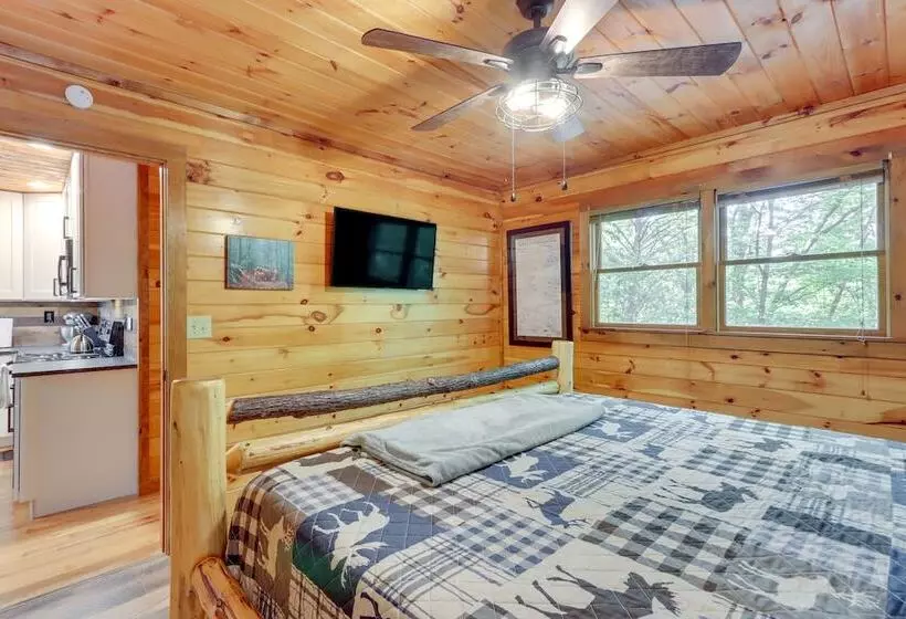 Pet Friendly Cabin W/ Hot Tub In Mineral Bluff!