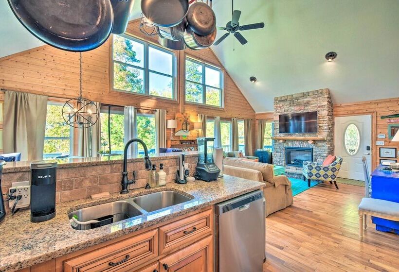 Toccoa Home On Tugaloo River At Lake Hartwell