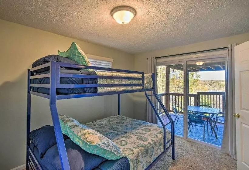 Upscale Lakefront Retreat W/ Dock And 2 Decks!