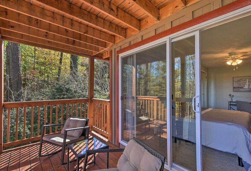 Upscale Lakefront Retreat W/ Dock And 2 Decks!