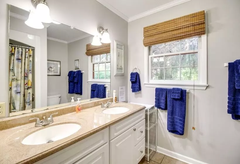 Waterfront Baisden S Bluff Home W/ Dock & Views!