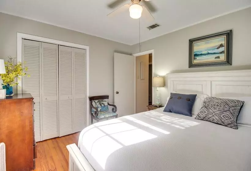 Waterfront Baisden S Bluff Home W/ Dock & Views!