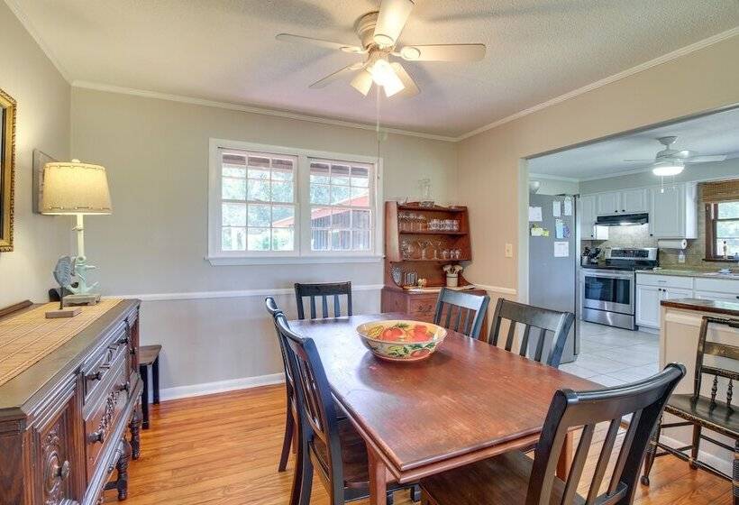 Waterfront Baisden S Bluff Home W/ Dock & Views!