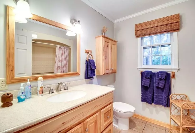 Waterfront Baisden S Bluff Home W/ Dock & Views!