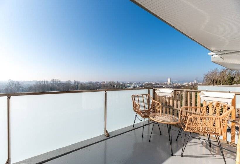 צימר Rouen Seine View Apartment