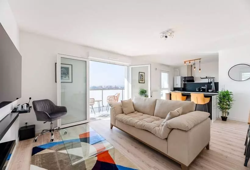 ベッドアンドブレックファースト Rouen Seine View Apartment