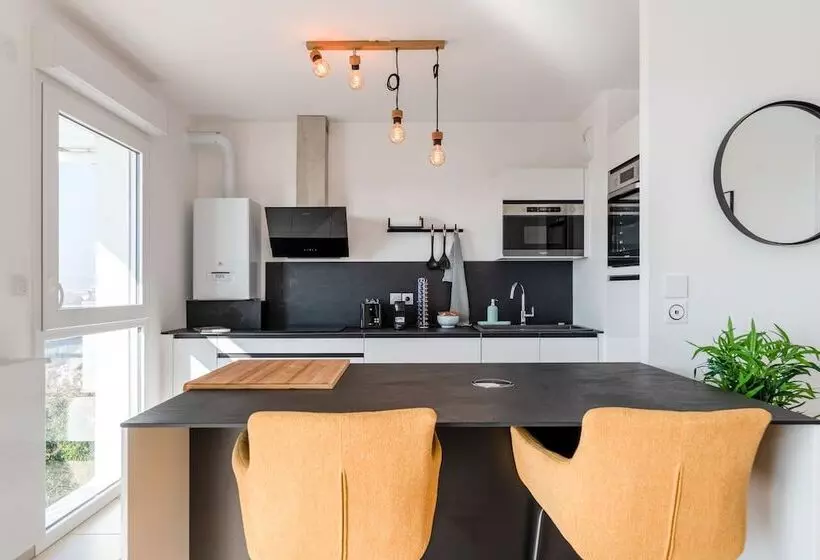 ベッドアンドブレックファースト Rouen Seine View Apartment