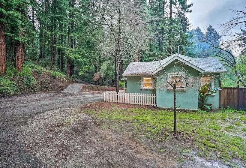 California Cottage < 4 Mi To Redwood Hiking Trails