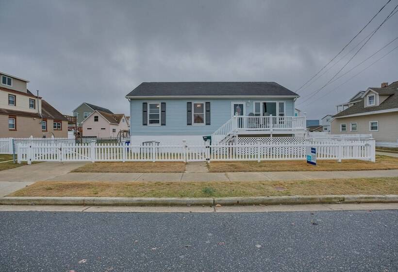 Beach House W/ Private Pool In North Wildwood