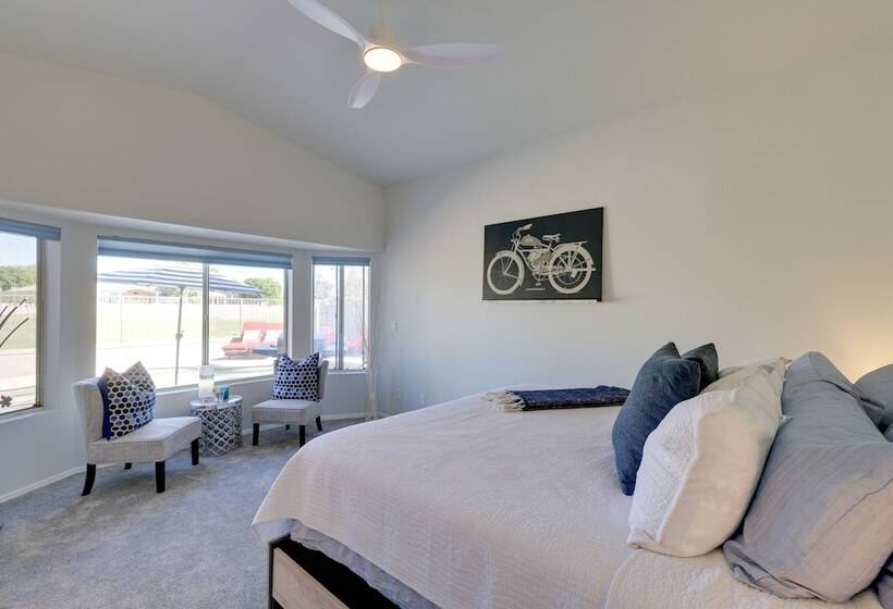 Serene Glendale Home W/ Pool + Golf Course View!