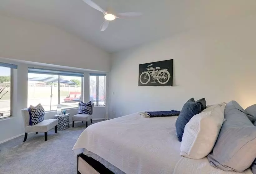 Serene Glendale Home W/ Pool + Golf Course View!