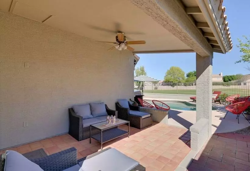 Serene Glendale Home W/ Pool + Golf Course View!