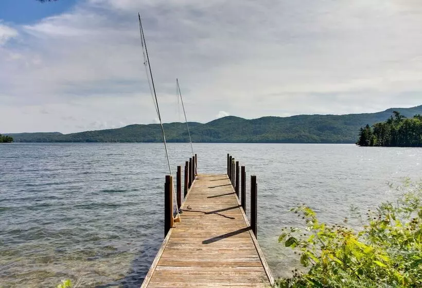 Serene Silver Bay Home On Lake George W/ Boat Slip