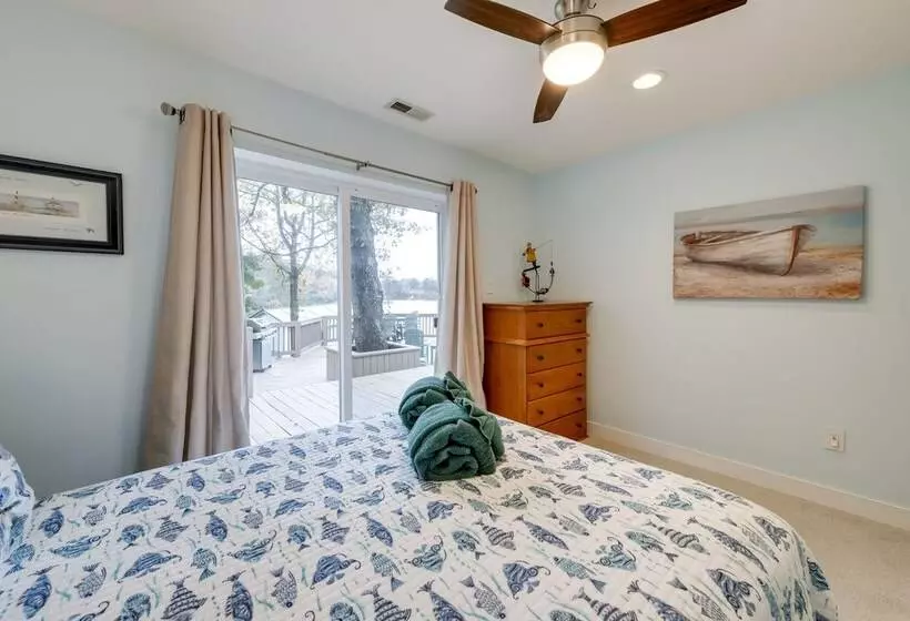 Waterfront Topping Vacation Home W/ Boat Dock!