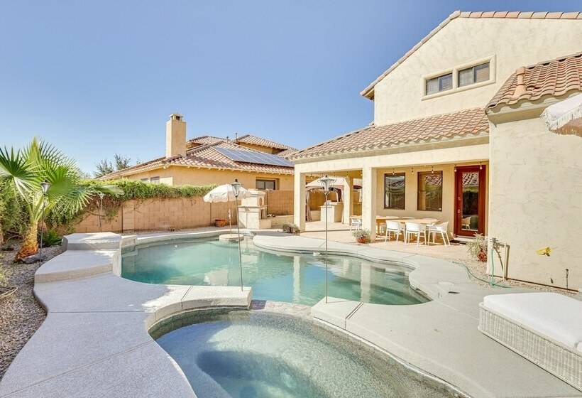 Wfh Friendly Goodyear Home W/ Private Hot Tub!