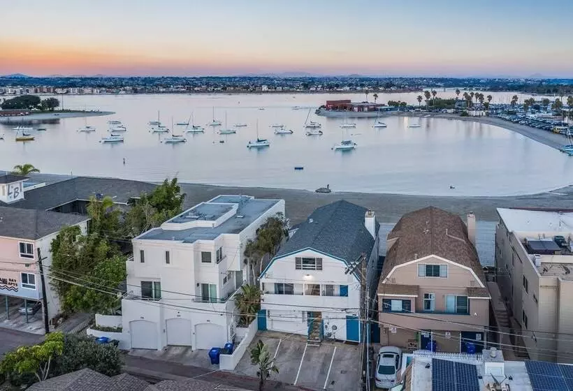 Bay View V By Avantstay Stylish Mission Beach Home On The Sand!