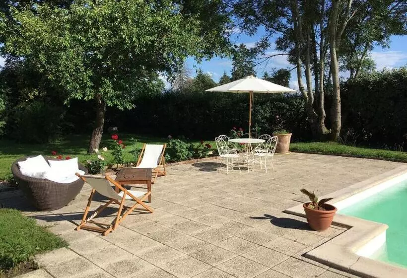 ペンション Chambres Hôtes Avec Piscine