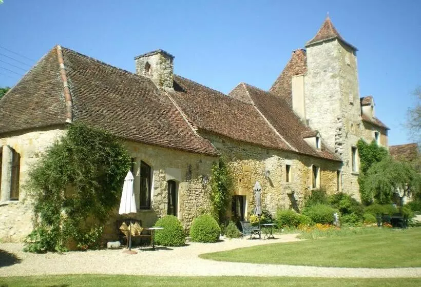 Aamiaismajoitus (B&B) Manoir La Barriere Lot