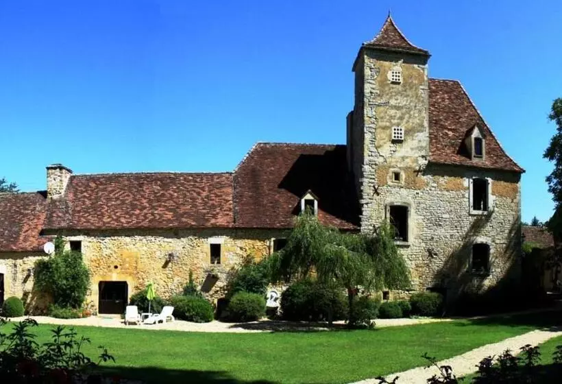 Aamiaismajoitus (B&B) Manoir La Barriere Lot