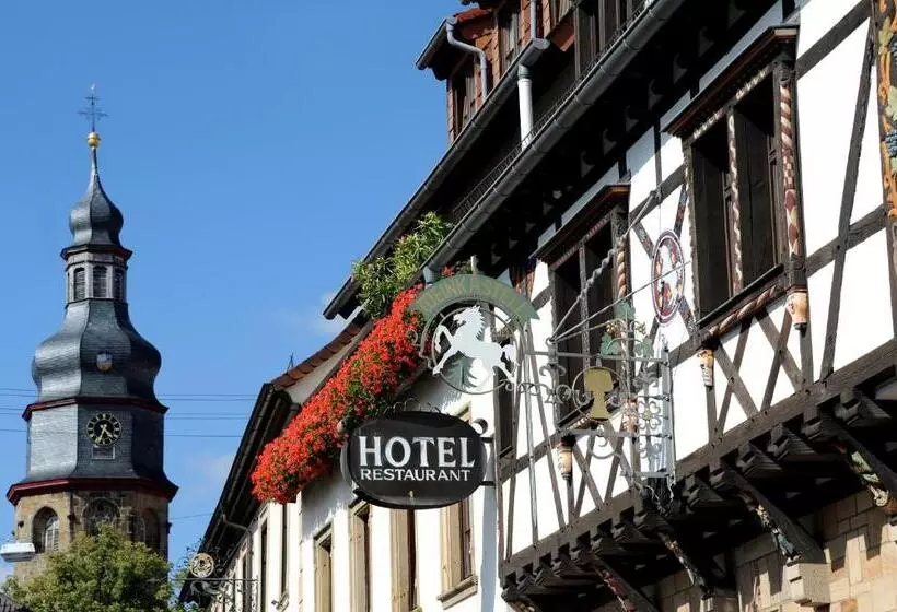 ホテル Weinkastell Zum Weissen Ross