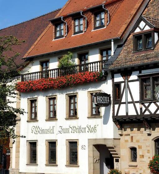בית מלון כפרי Weinkastell Zum Weissen Ross