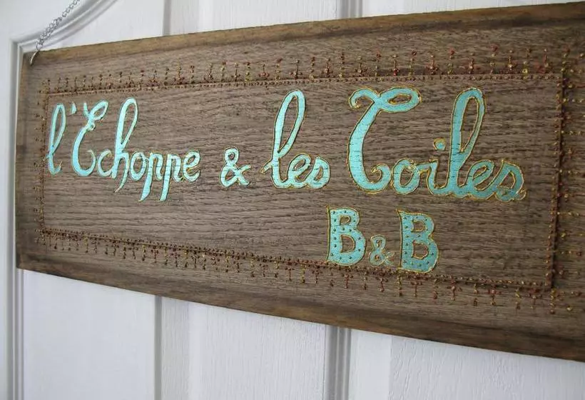 تختخواب و صبحانه Maison D Hôtes  L Echoppe & Les Toiles