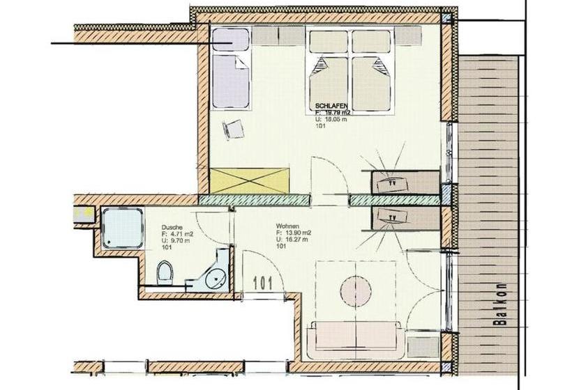 Отель Berggasthof Platzlalm