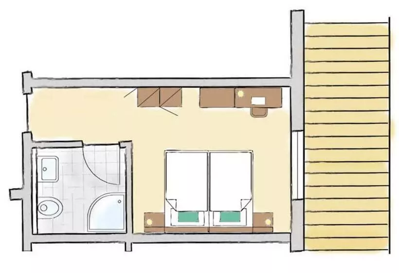ホテル Gästehaus Am Reisberg