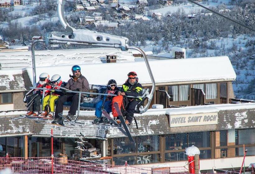 Отель Hôtel Restaurant Saint Roch