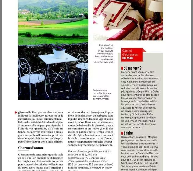 Aamiaismajoitus (B&B) Maison Amestoia