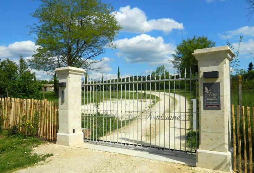 Nocleg ze śniadaniem Chambres & Tables D'hôtes L'ostal De Pombonne