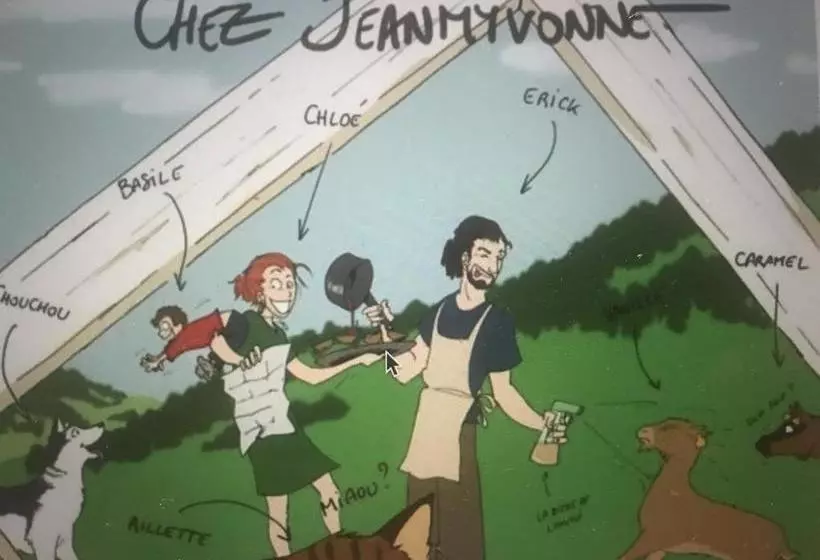 ベッドアンドブレックファースト Chez Jeanmyvonne