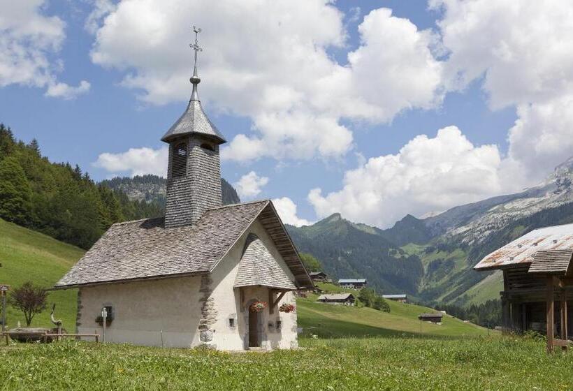 호텔 Chalet Hôtel Les Fermes De Pierre & Anna