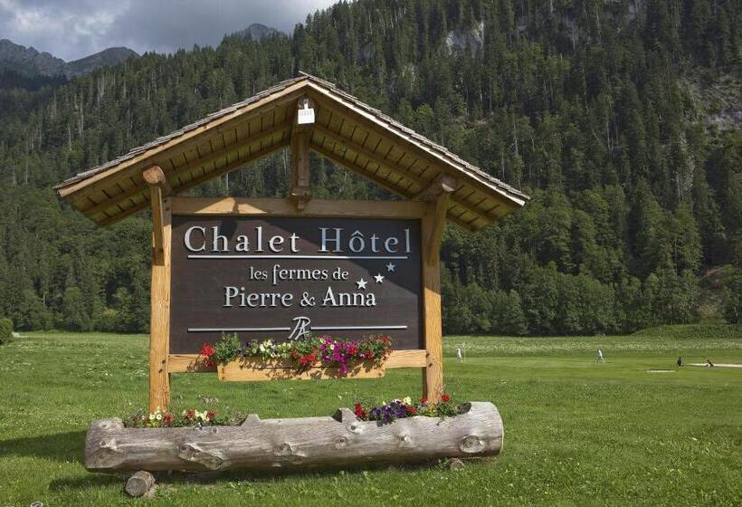 호텔 Chalet Hôtel Les Fermes De Pierre & Anna