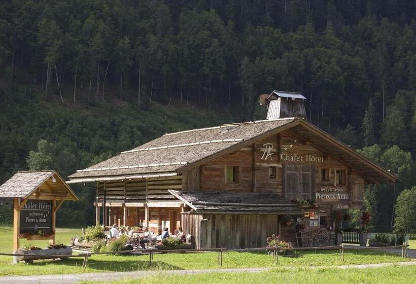 호텔 Chalet Hôtel Les Fermes De Pierre & Anna