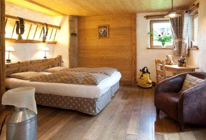 호텔 Chalet Hôtel Les Fermes De Pierre & Anna