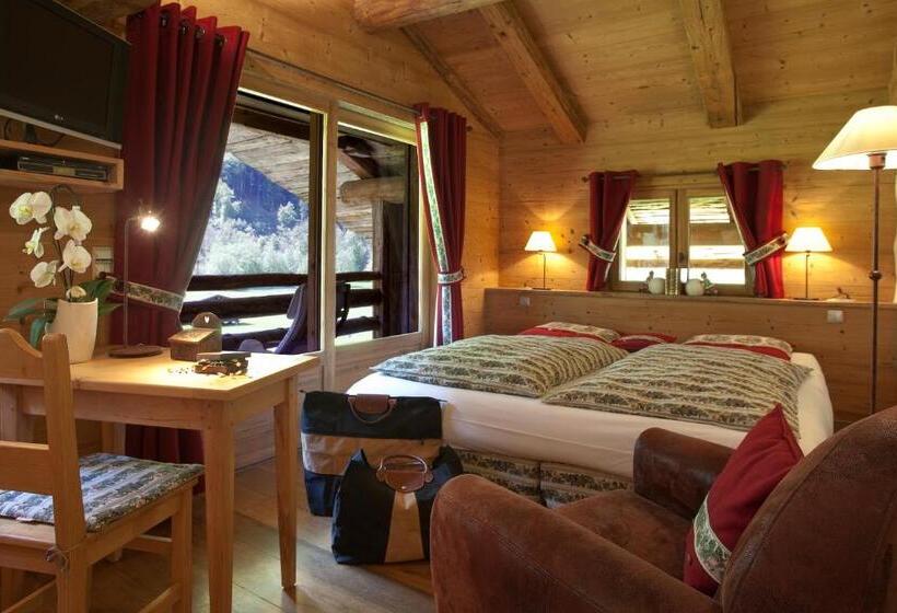 호텔 Chalet Hôtel Les Fermes De Pierre & Anna