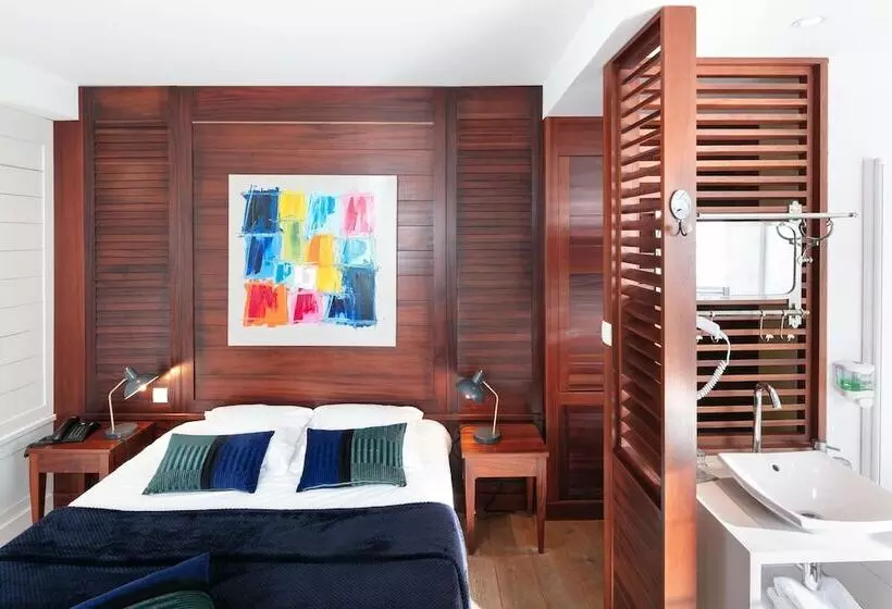 ホテル La Vinotière Chambres Appartements Spa