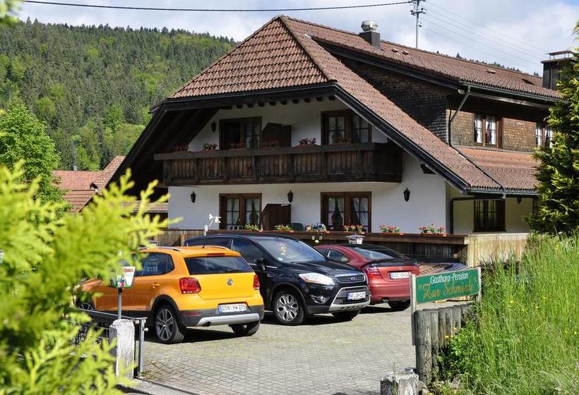 בית מלון כפרי Pension Gasthaus Zur Schmiede