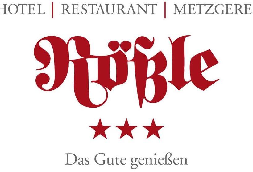בית מלון כפרי Restaurant & Metzgerei Rößle